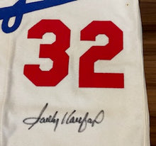 Load image into Gallery viewer, Sandy Koufax Autographed Authentic Mitchell &amp; Ness 1963 Replica Jersey White
