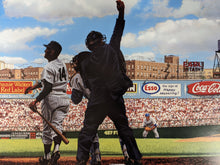 Load image into Gallery viewer, Sandy Koufax Bill Purdom 1963 World Series Lithograph 16x36