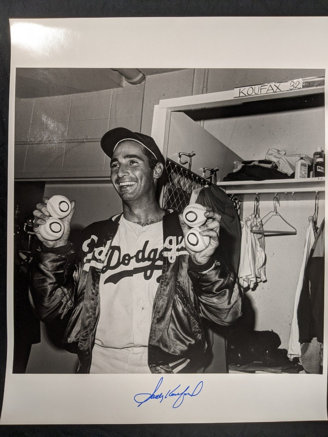 Sandy Koufax Signed Autographed Frank Worth 16x20 Photo Print