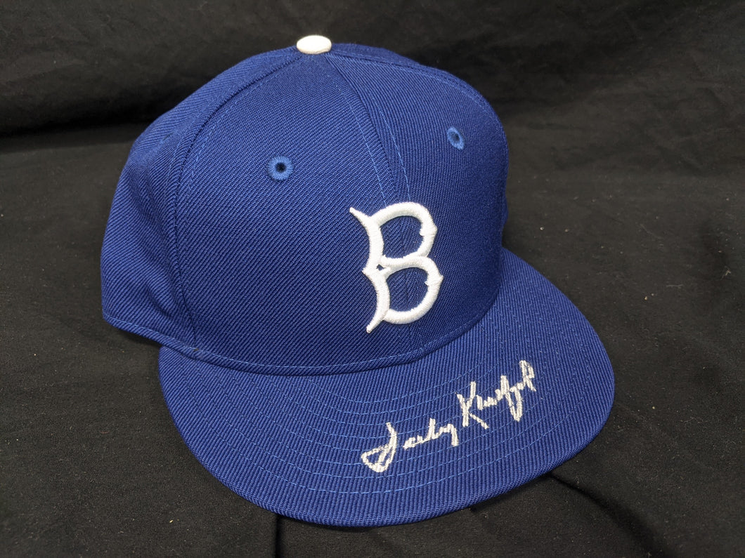 Sandy Koufax Autographed Vintage Brooklyn Dodgers Hat