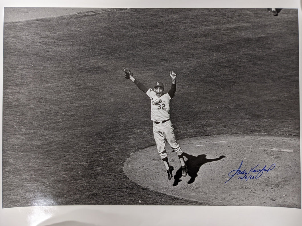 Sandy Koufax Autograph Signed 16x20 Photo10/6/63