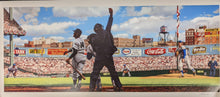 Load image into Gallery viewer, Sandy Koufax Bill Purdom 1963 World Series Lithograph 16x36
