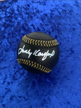 Load image into Gallery viewer, Sandy Koufax Autographed Signed Official Rawlings Black Baseball (signed with silver paint pen) OA Authentication
